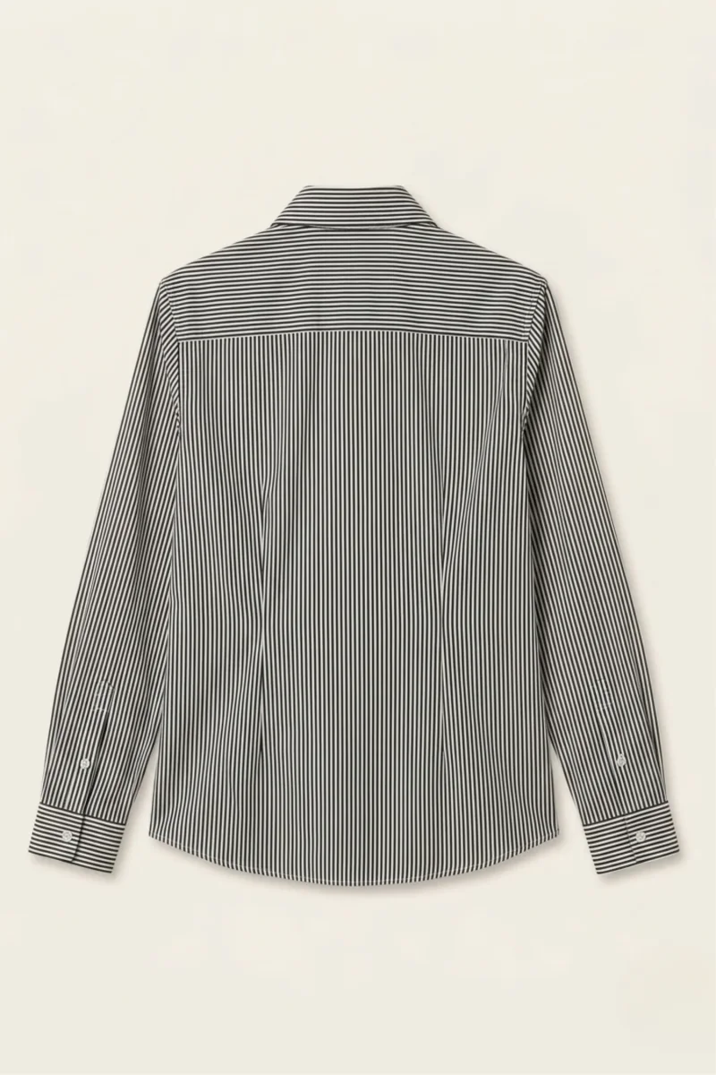 Camisa Oxford Rayas Marino SKU 0.34245 - Imagen 4
