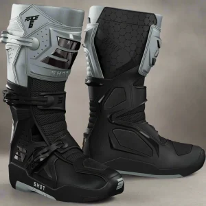 BOTAS SHOT RACE 6 NEGRO/GRIS
