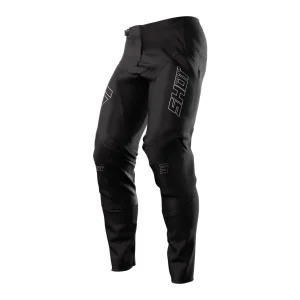 PANTALONES SHOT CONTACT ZIP NEGROS