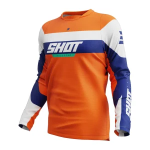 CAMISETA INFANTIL SHOT DRAW LEAGUE NARANJA