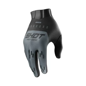 GUANTES SHOT RACE EVO PETROL GRIS
