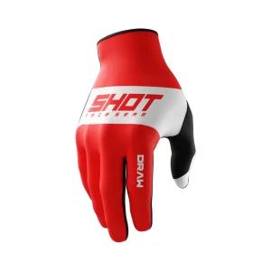 GUANTES SHOT DRAW SKY ROJO