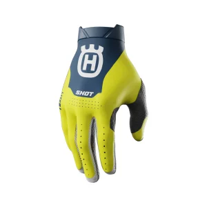 GUANTES SHOT LITE HUSQVARNA AZUL