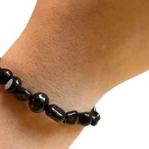PULSERA TURMALINA NEGRA (NO UNIFORME)